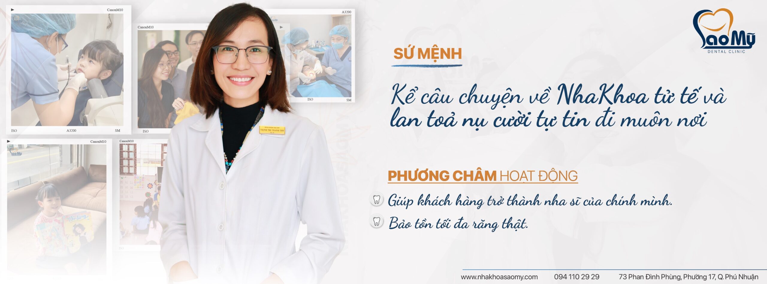 Nha khoa uy tín quận Phú Nhuận - Nha khoa Sao Mỹ BS Thanh Thy