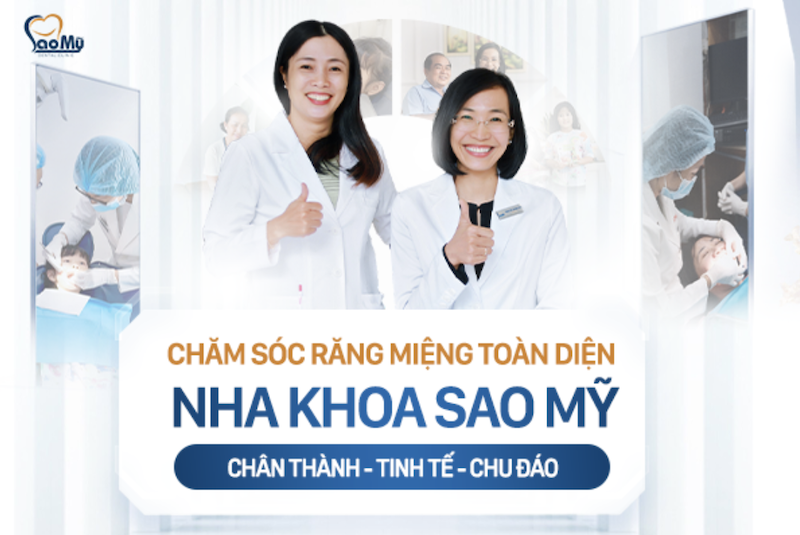 Trám răng ở đâu uy tín - Nha khoa Sao Mỹ Phú Nhuận